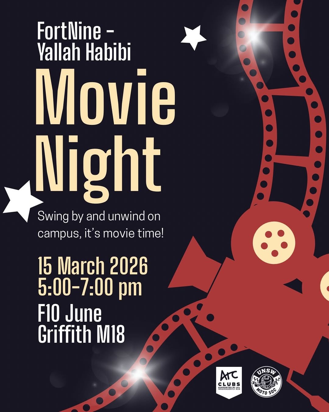 FortNine - Yallah Habibi Movie Night — car meet in Sydney, NSW on Sunday 15 March 2026