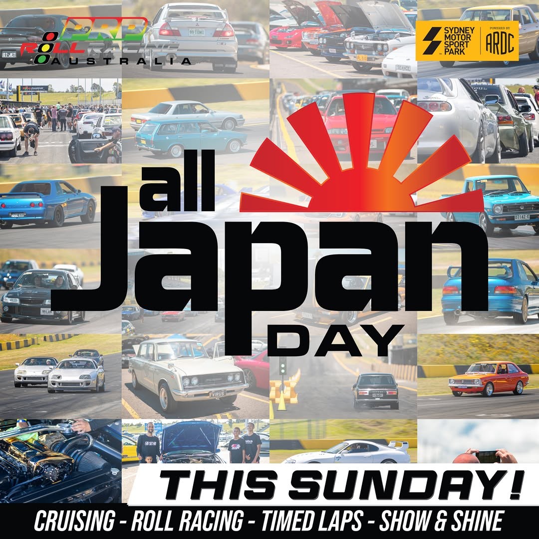 All Japan Day — JDM spectator event in Sydney, NSW on Sunday 12 April 2026