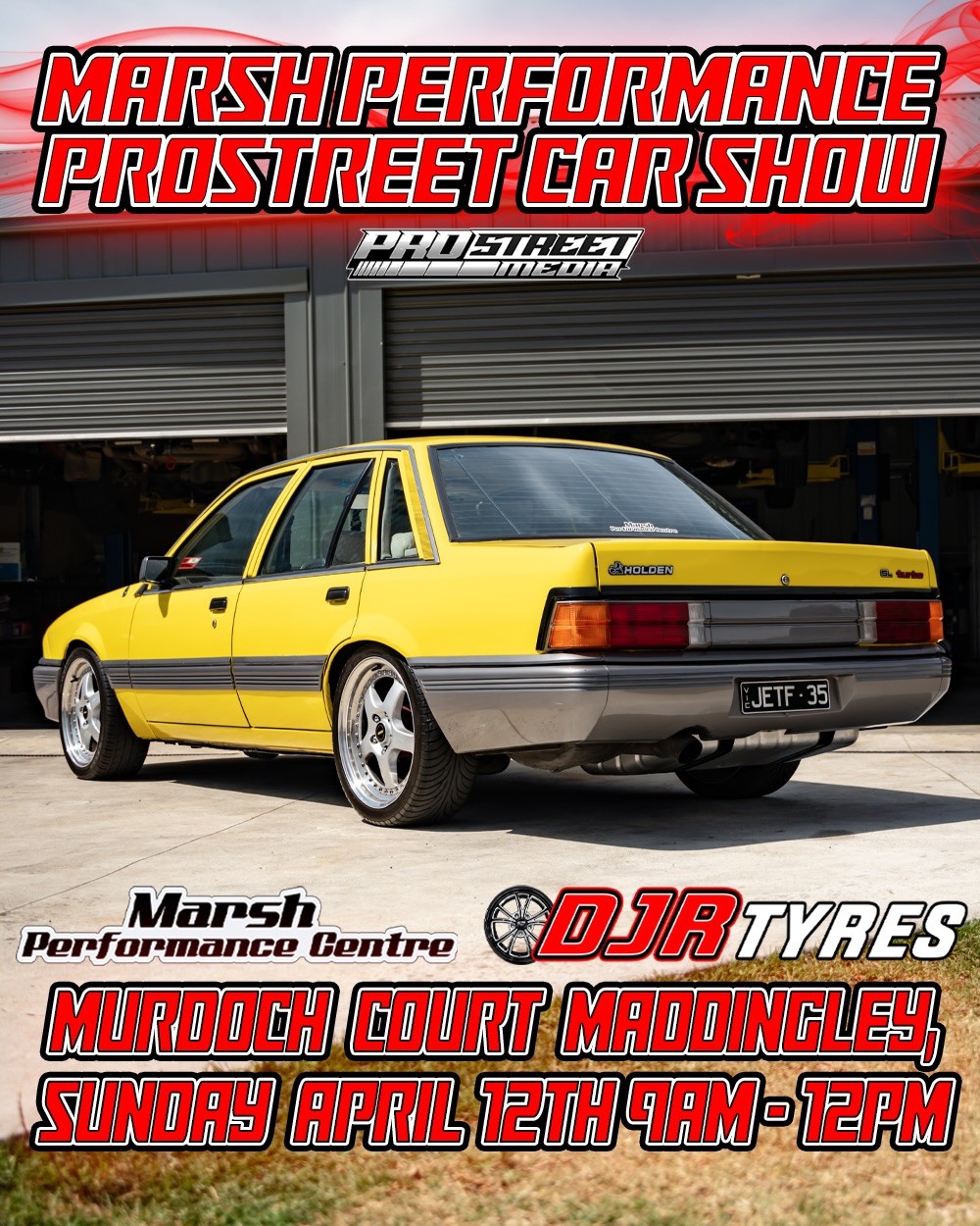 Marsh Performance Prostreet Car Show — Muscle car meet in Melbourne, VIC on Sunday 12 April 2026