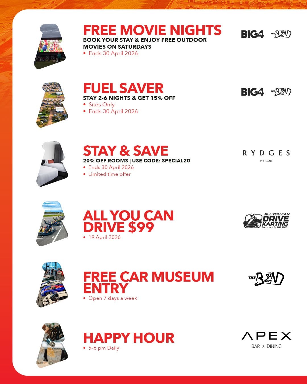 All You Can Drive $99 — track day in Adelaide, SA on Sunday 19 April 2026