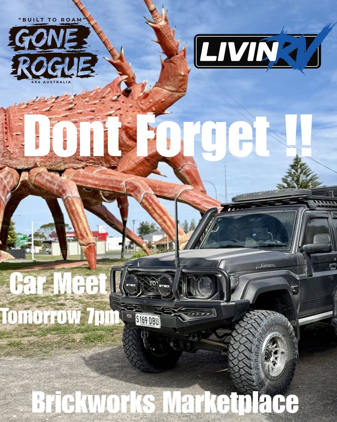 Car Meet — 4x4 car meet in Adelaide, SA on Friday 10 April 2026