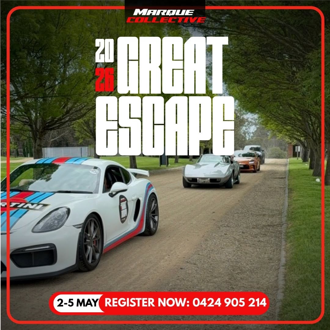 The Great Escape — Euro/Muscle track day in Melbourne, VIC on Saturday 2 May 2026