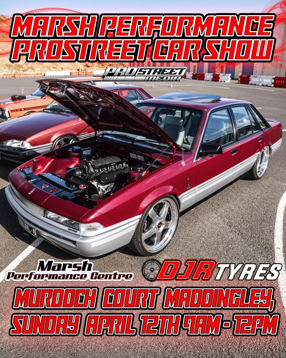 Marsh Performance Prostreet Car Show — Muscle car meet in Melbourne, VIC on Sunday 12 April 2026