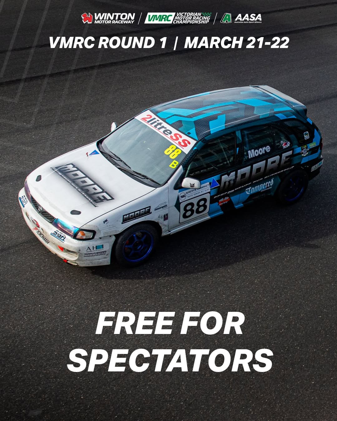 VMRC Round 1 — Euro/Muscle spectator event in Melbourne, VIC on Saturday 21 March 2026