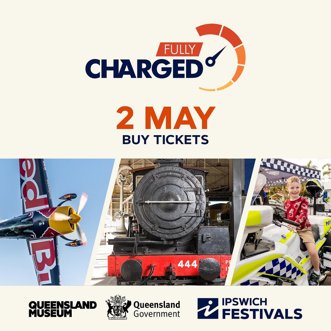 Planes, Trains and Autos presents Fully Charged — JDM spectator event in Brisbane, QLD on Saturday 2 May 2026