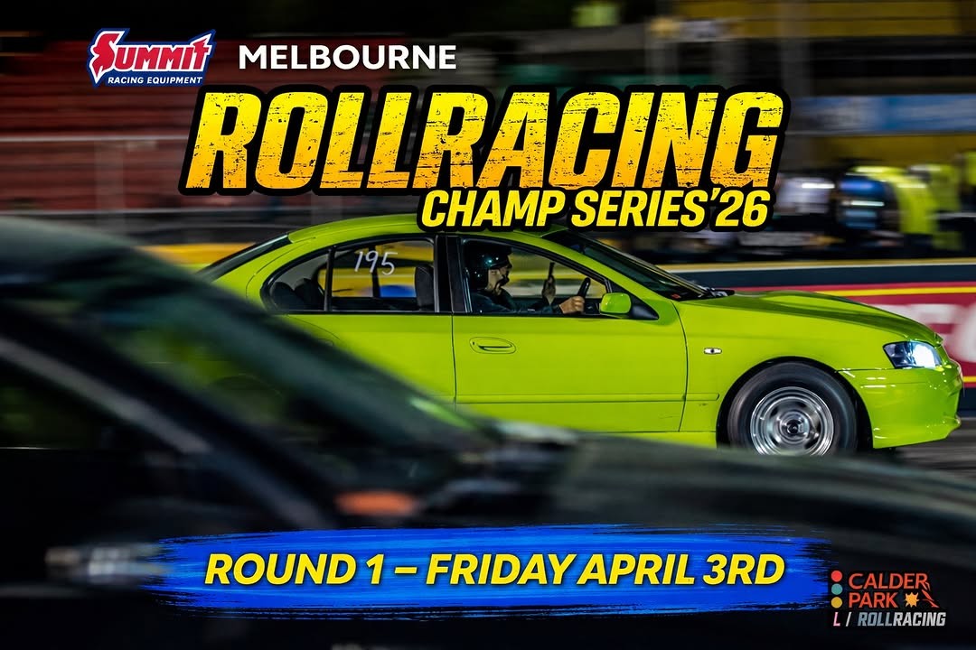 Melbourne Rollracing Champ Series '26 - Round 1 — Muscle track day in Melbourne, VIC on Friday 3 April 2026