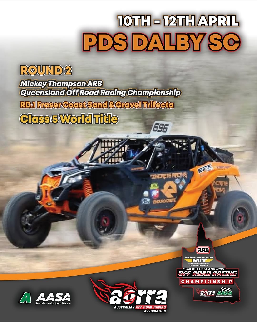 PDS Dalby SC — 4x4 spectator event in Brisbane, QLD on Friday 10 April 2026