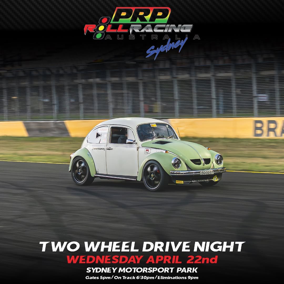 Two Wheel Drive Night — Euro/JDM track day in Sydney, NSW on Wednesday 22 April 2026