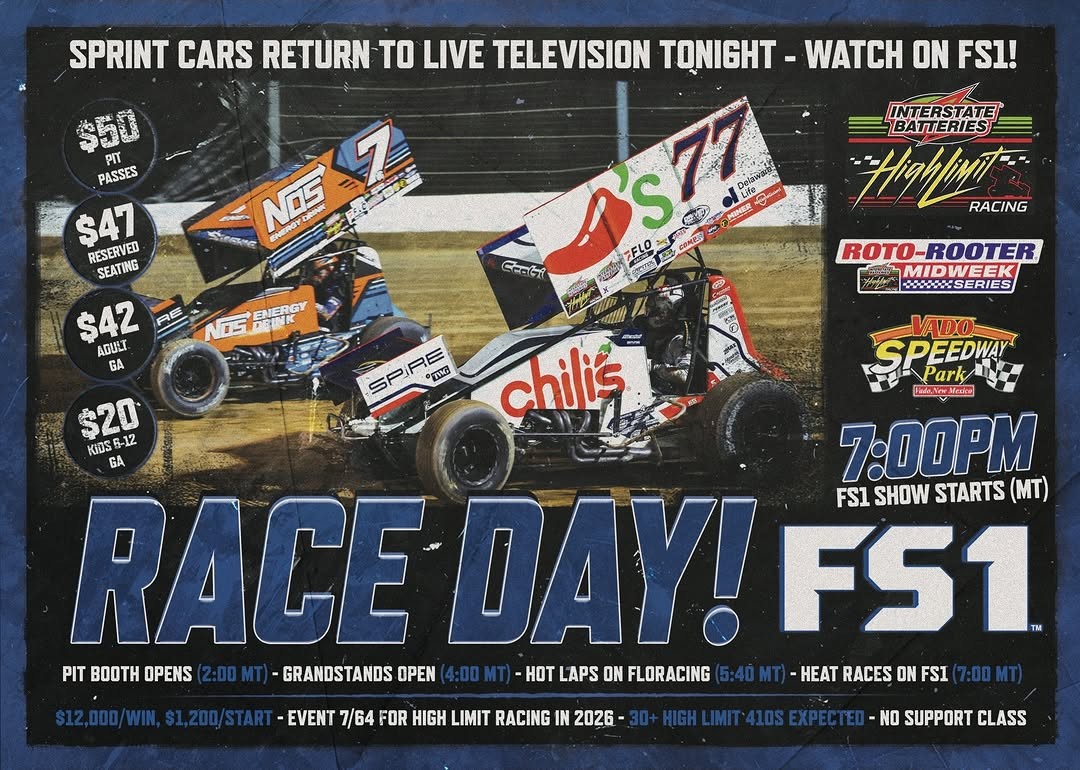 High Limit Racing: Roto-Rooter Midweek Series — spectator event in International on Tuesday 24 March 2026