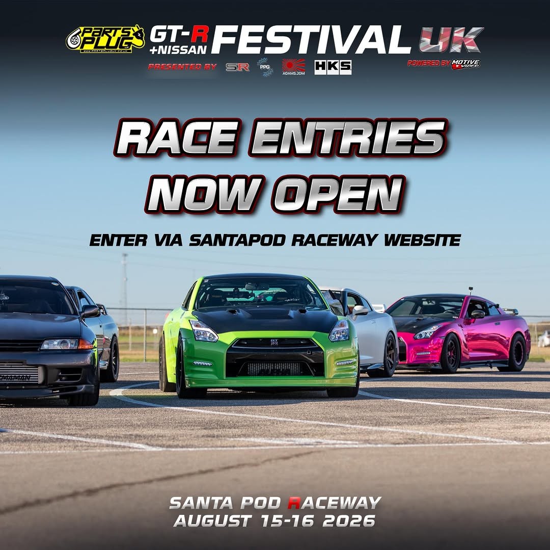 GT-R Festival UK flyer — International