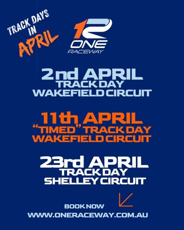 Track Day — track day in Sydney, NSW on Thursday 2 April 2026