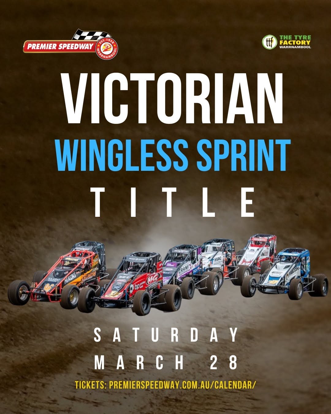 Victorian Wingless Sprint Title — spectator event in Melbourne, VIC on Saturday 28 March 2026