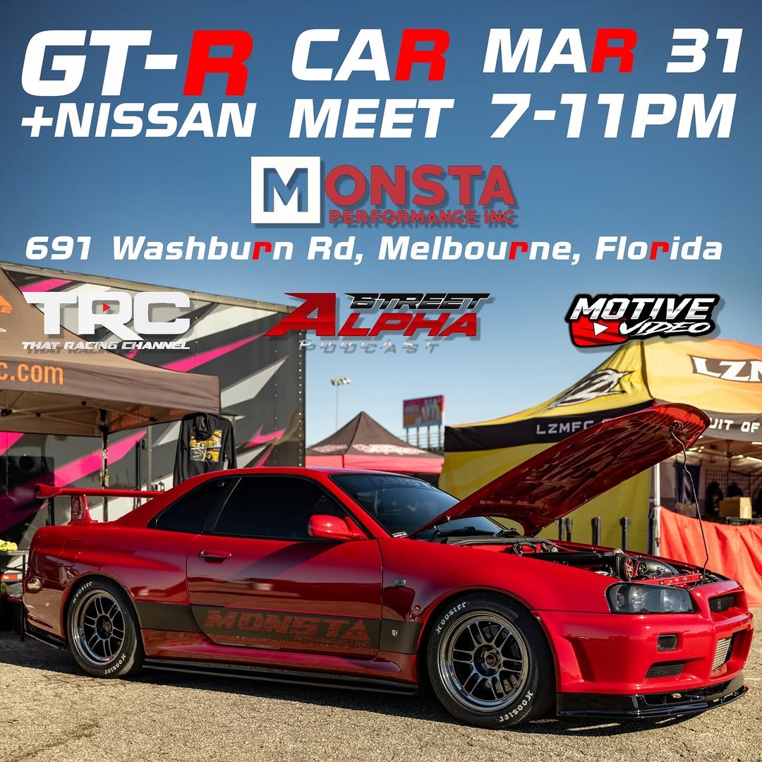 GT-R Car + Nissan Meet — JDM car meet in International on Tuesday 31 March 2026