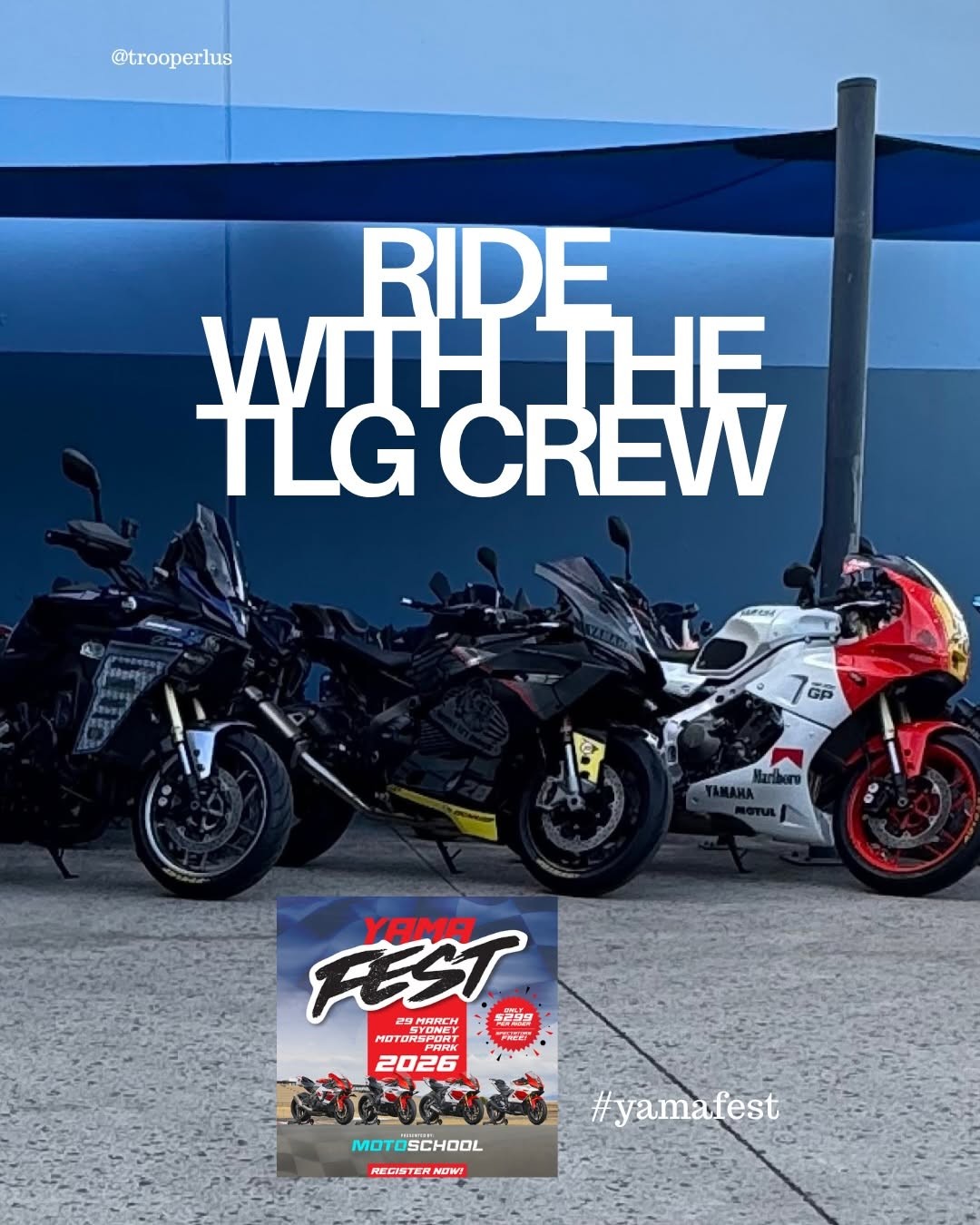 Yama Fest — track day in Sydney, NSW on Sunday 29 March 2026