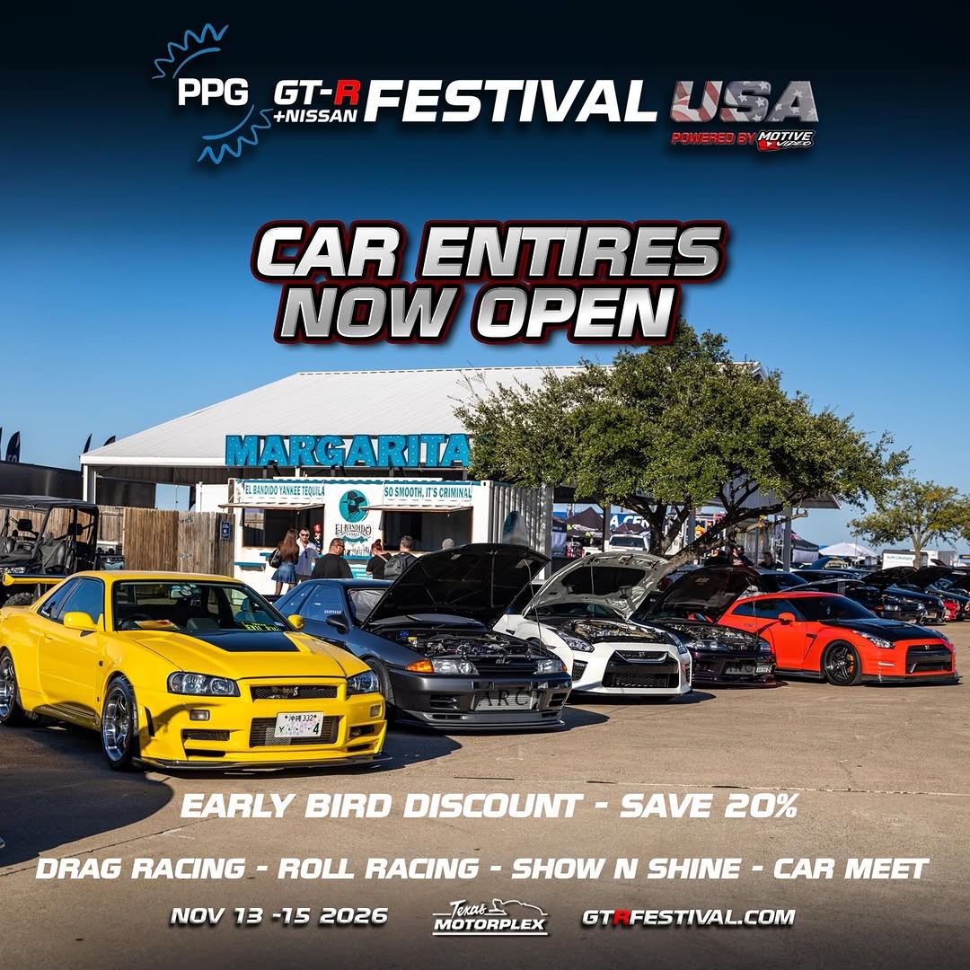 GT-R Festival USA — JDM spectator event in International on Friday 13 November 2026