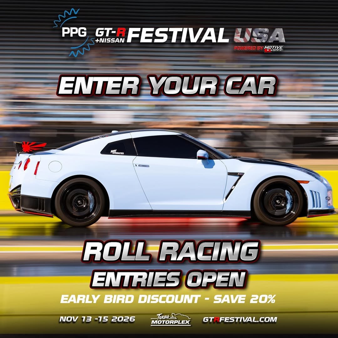 PPG GT-R Festival USA flyer — International