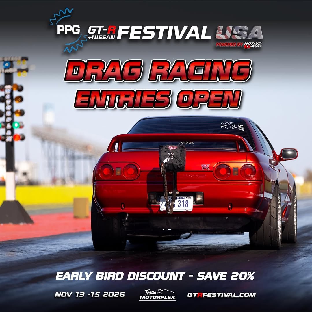 PPG GT-R Festival USA — JDM spectator event in International on Friday 13 November 2026
