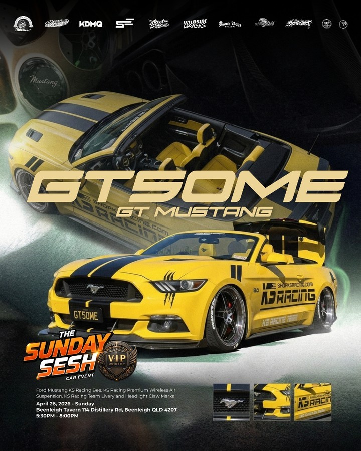 The Sunday Sesh Car Event — JDM/Muscle car meet in Brisbane, QLD on Sunday 26 April 2026