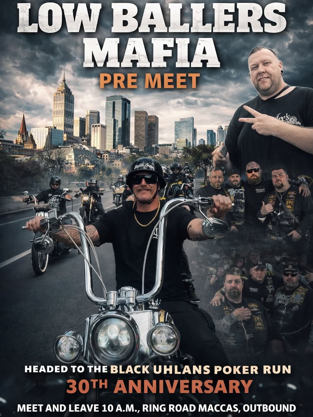 Low Ballers Mafia Pre Meet — car meet in Melbourne, VIC on Friday 3 April 2026
