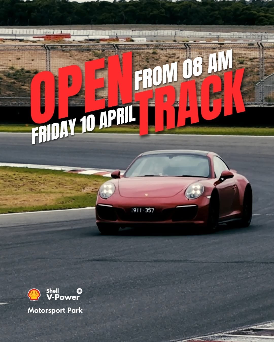 Open Track Day — Muscle/Euro track day in Adelaide, SA on Friday 10 April 2026