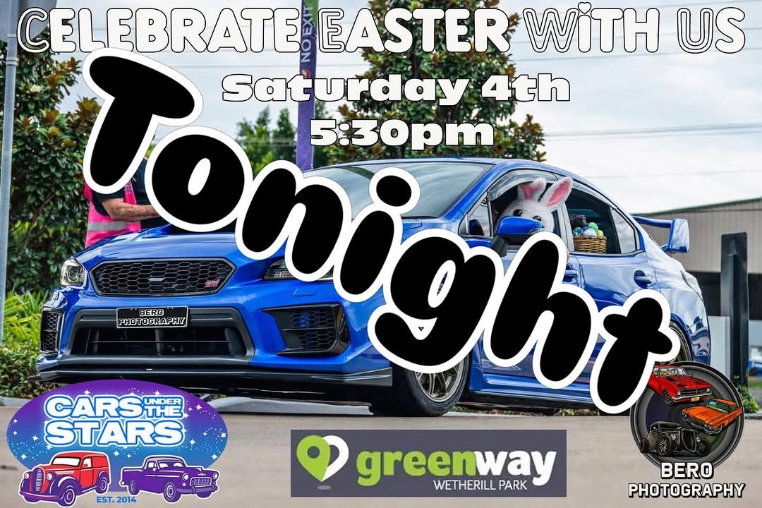 Cars Under The Stars — Classic car meet in Sydney, NSW on Saturday 4 April 2026
