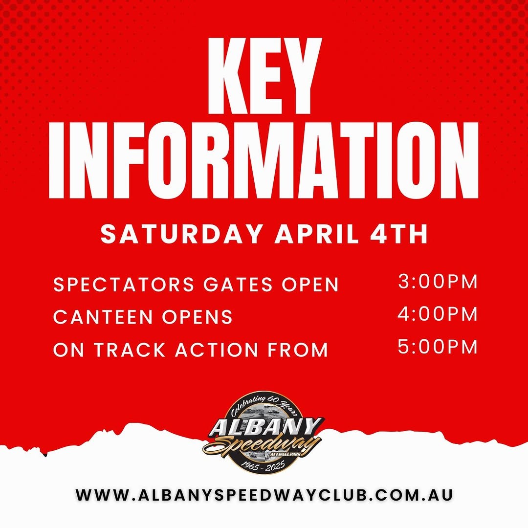 Race Day Information — spectator event in Perth, WA on Saturday 4 April 2026