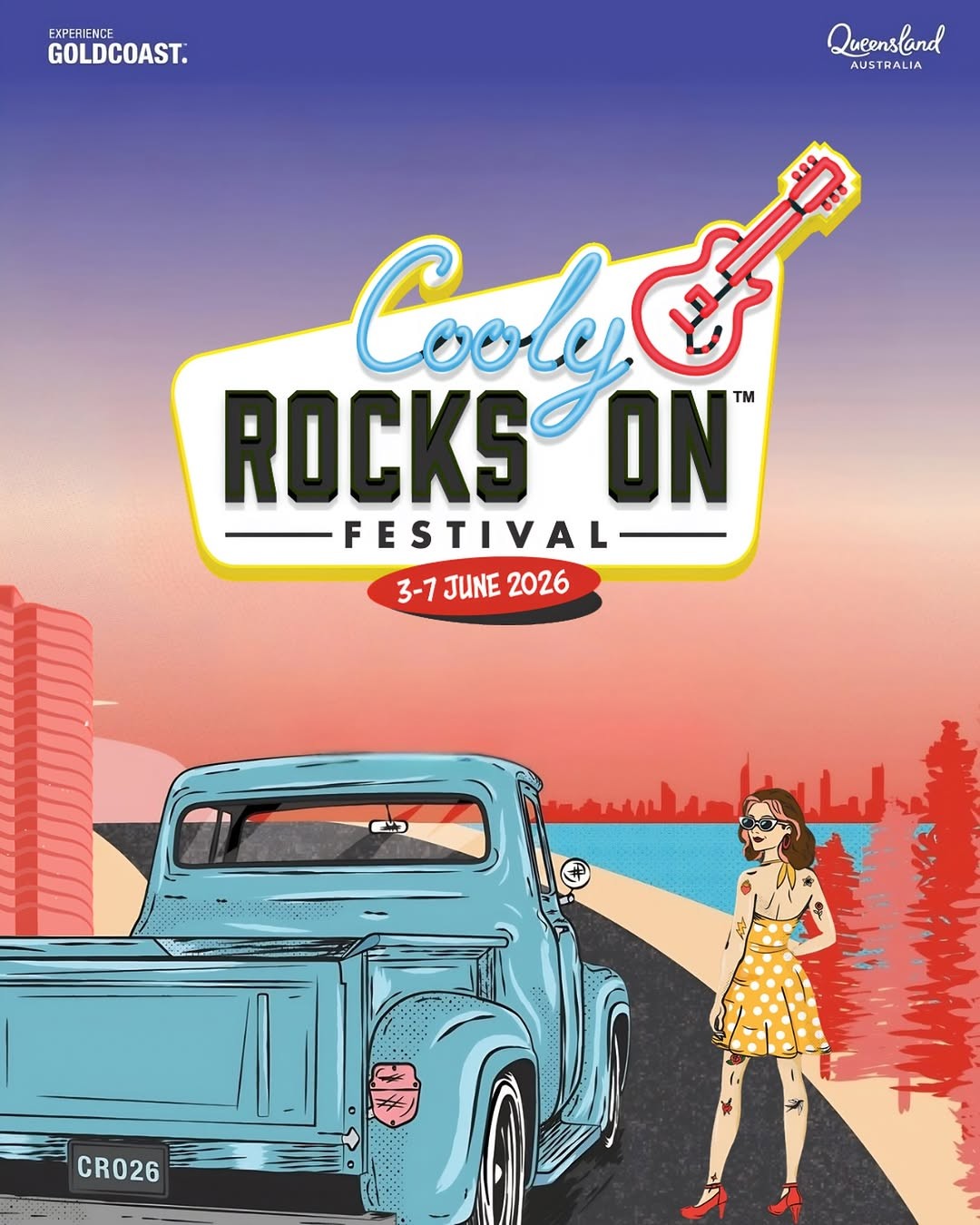 Cooly Rocks On Festival — Classic spectator event in Gold Coast, QLD on Wednesday 3 June 2026
