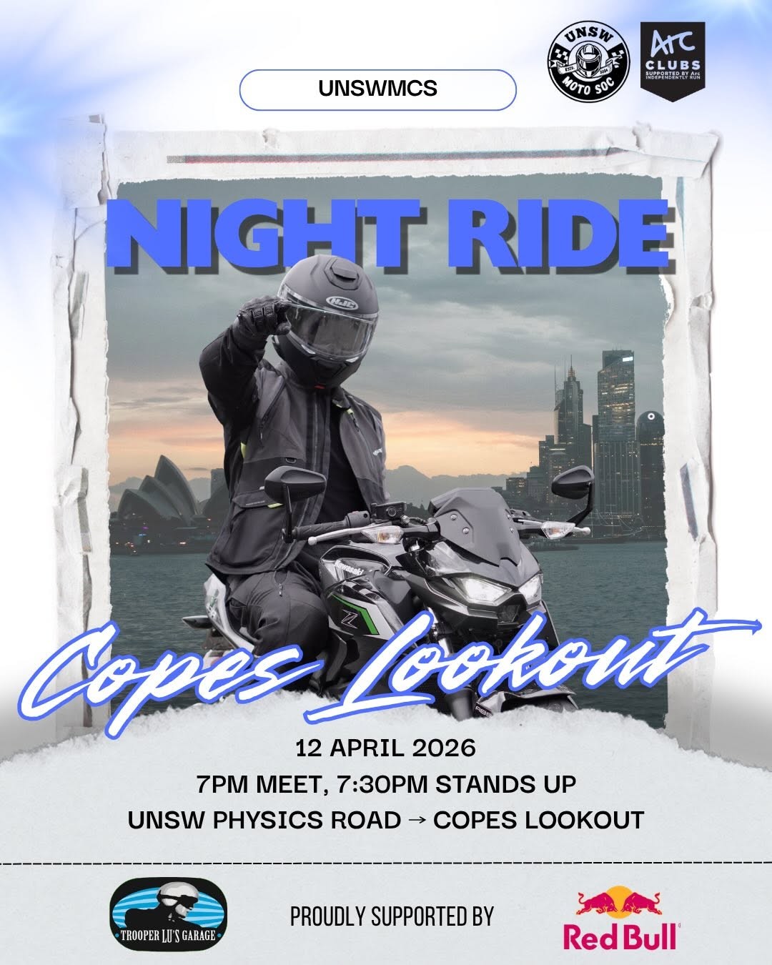 Night Ride — car meet in Sydney, NSW on Sunday 12 April 2026