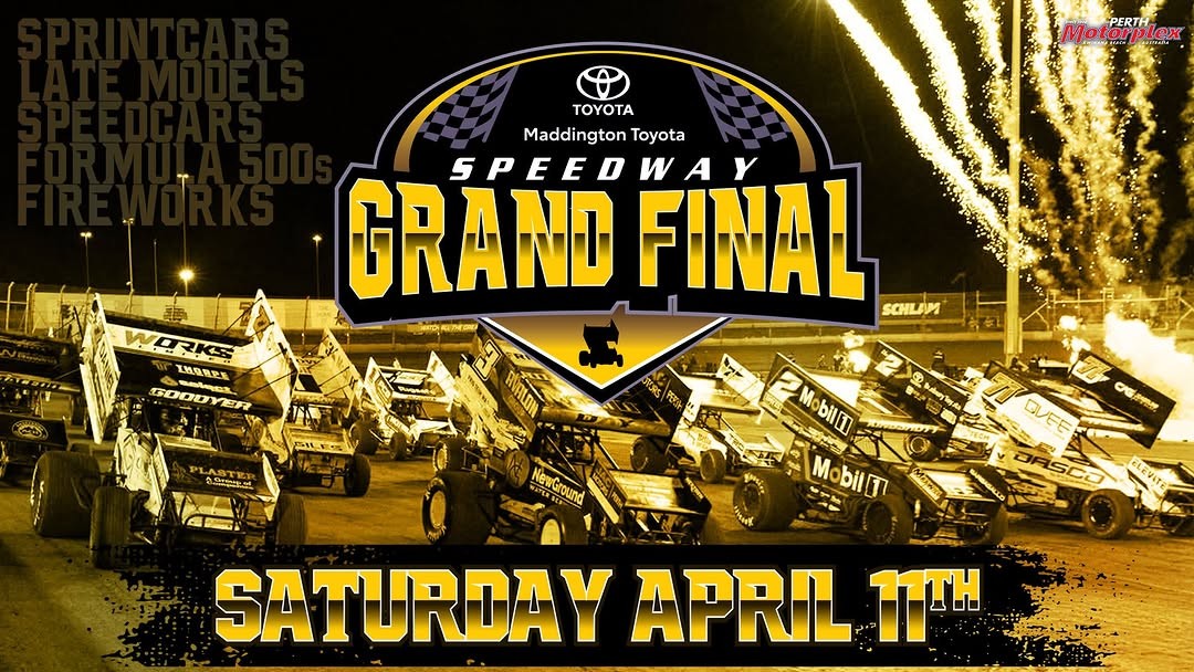 Maddington Toyota Speedway Grand Final — Muscle spectator event in Perth, WA on Saturday 11 April 2026
