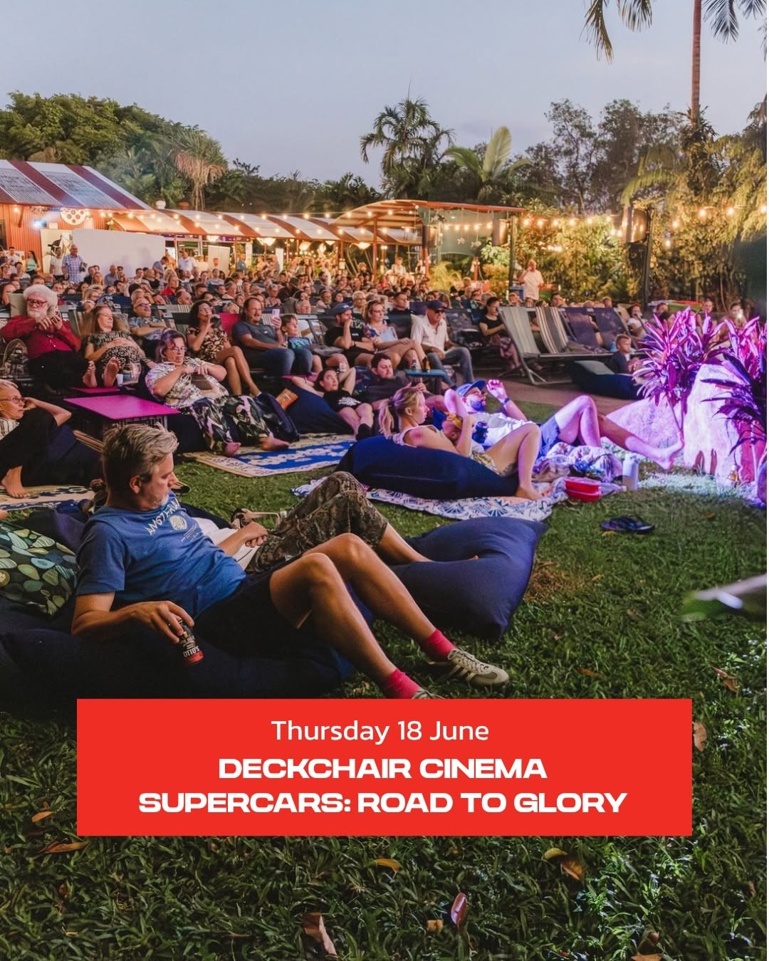 Supercars: Road to Glory Screening — Exotic/Muscle car meet in Darwin, NT on Thursday 18 June 2026