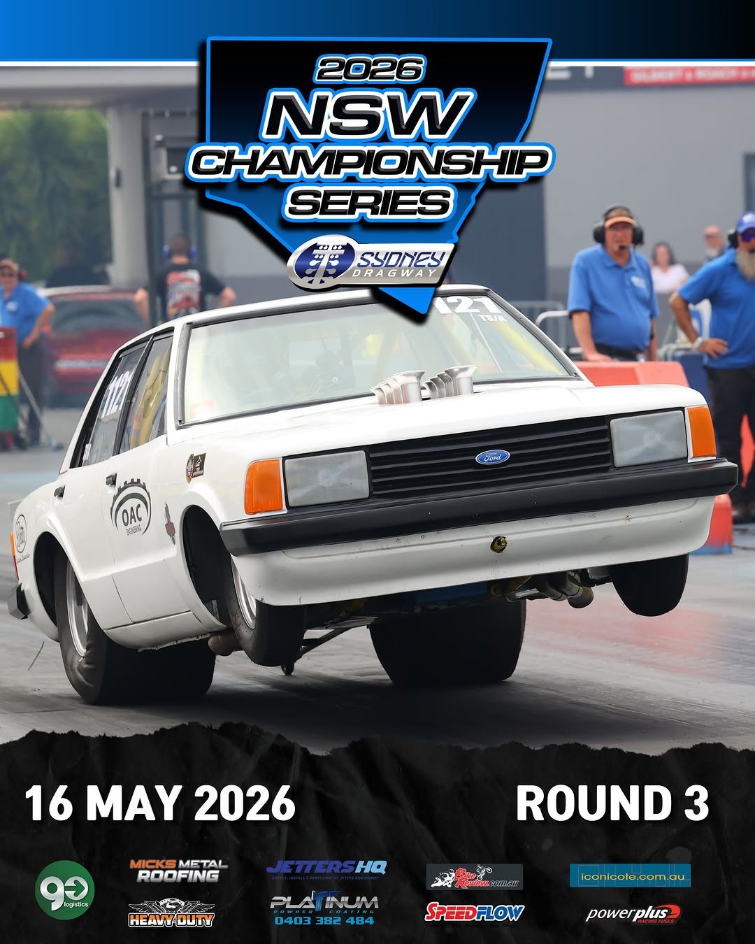 2026 NSW Championship Series - Round 3 — Muscle spectator event in Sydney, NSW on Saturday 16 May 2026