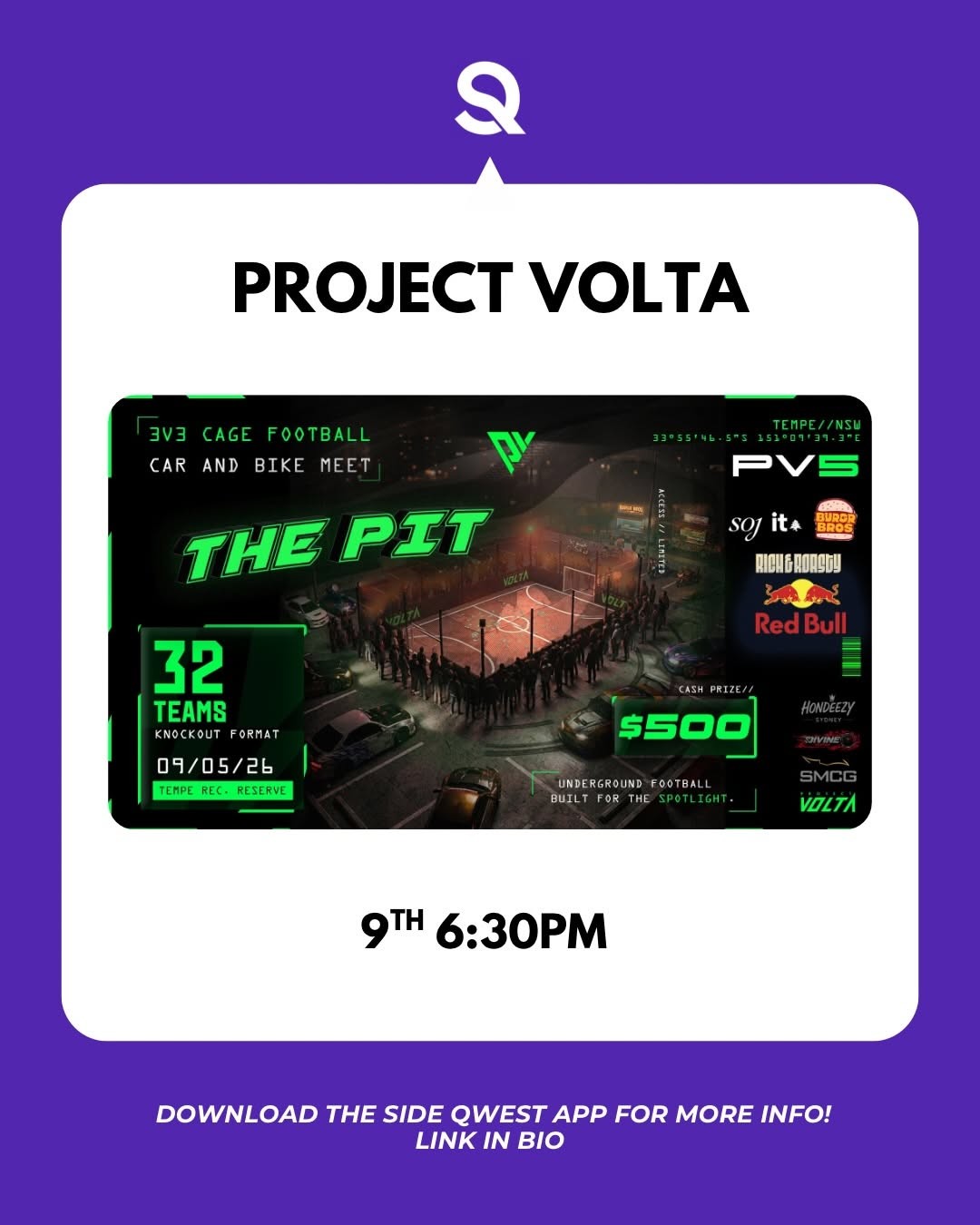 Project Volta: The Pit — JDM car meet in Sydney, NSW on Saturday 9 May 2026
