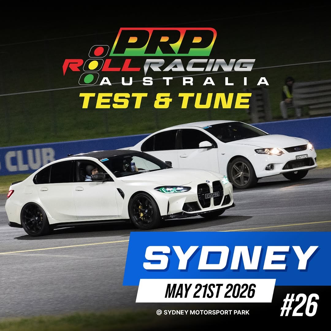 Roll Racing Sydney Test & Tune #26 flyer — NSW