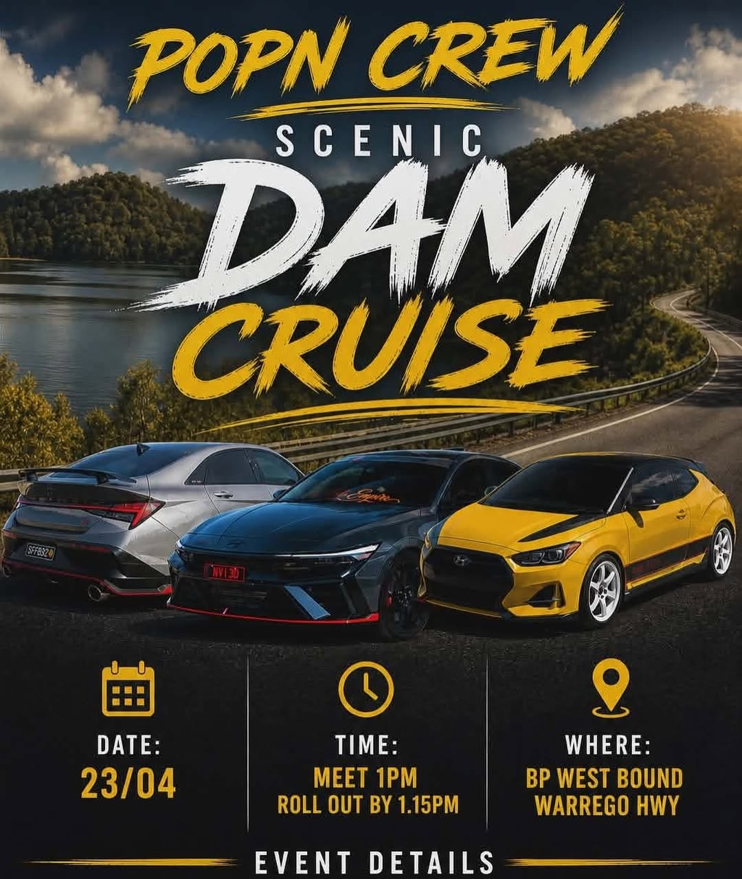 Scenic Dam Cruise flyer — QLD