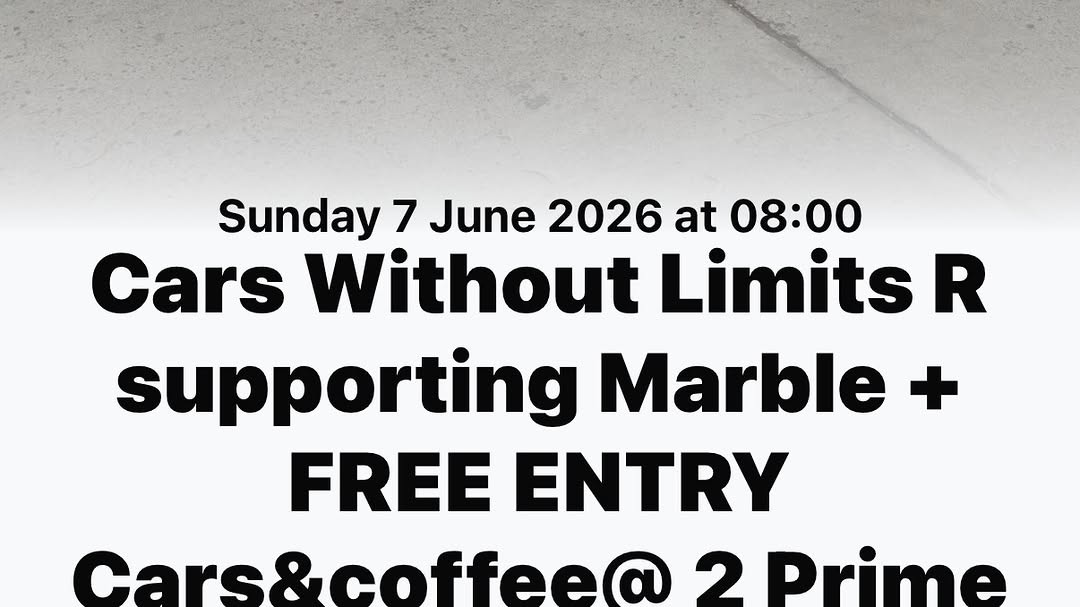 Cars Without Limits - Cars & Coffee — Classic/Muscle car meet in Sydney, NSW on Sunday 7 June 2026
