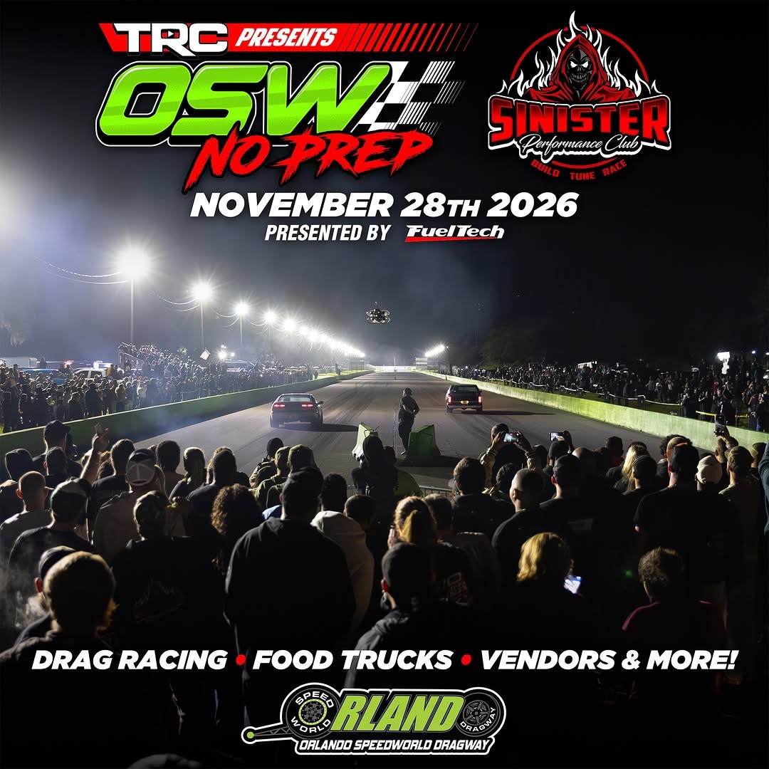 OSW No Prep — Muscle/JDM spectator event in International on Saturday 28 November 2026