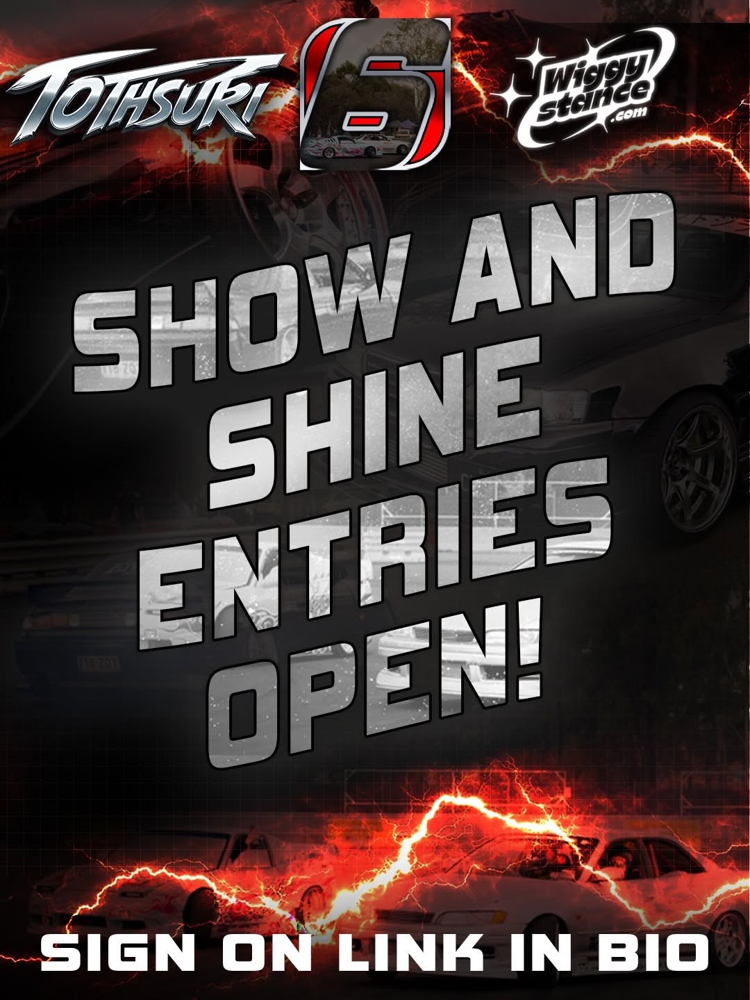 Tothsuri 6 — Stance/JDM spectator event in Brisbane, QLD on Saturday 6 June 2026