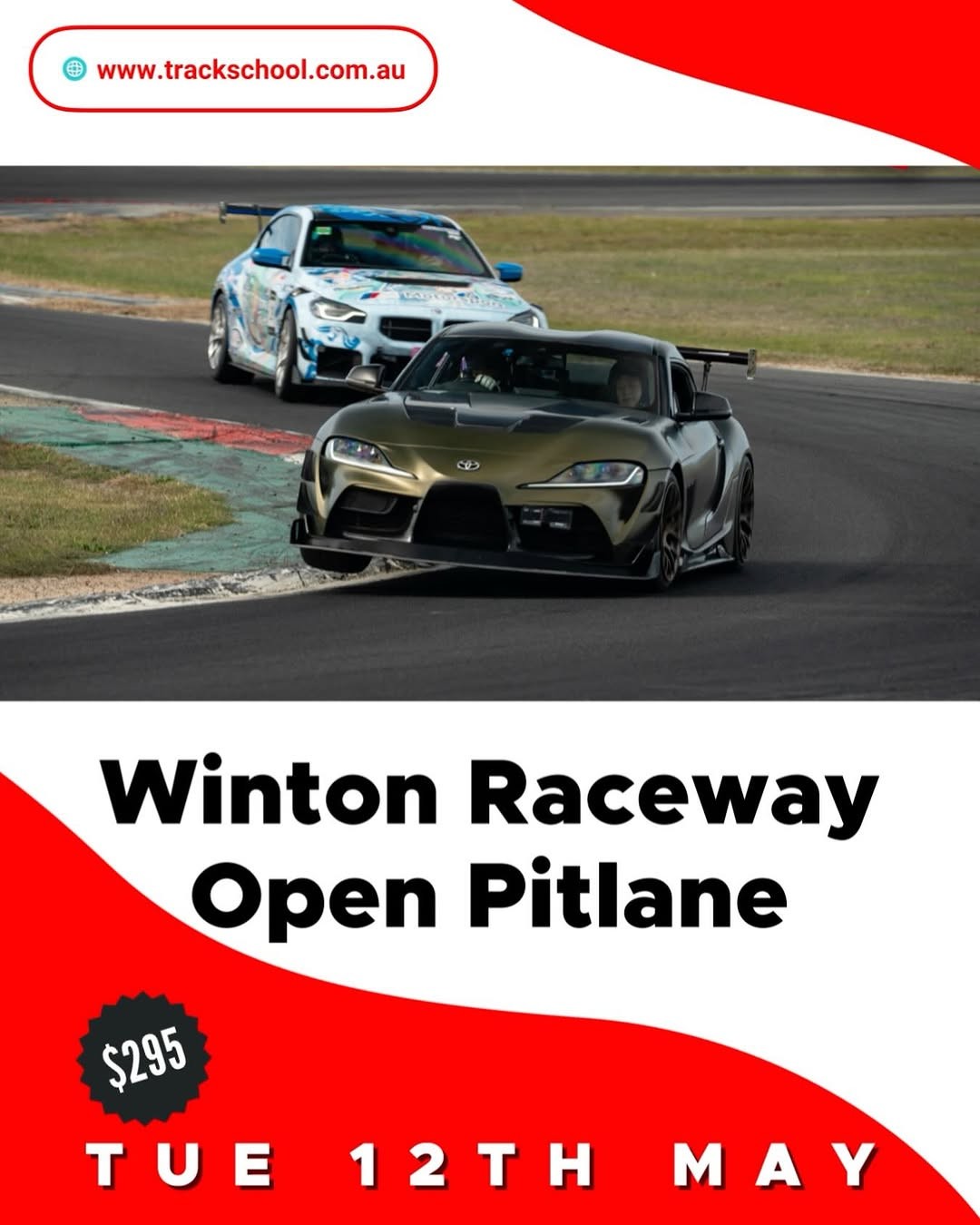 Winton Raceway Open Pitlane — JDM/Euro track day in Melbourne, VIC on Tuesday 12 May 2026