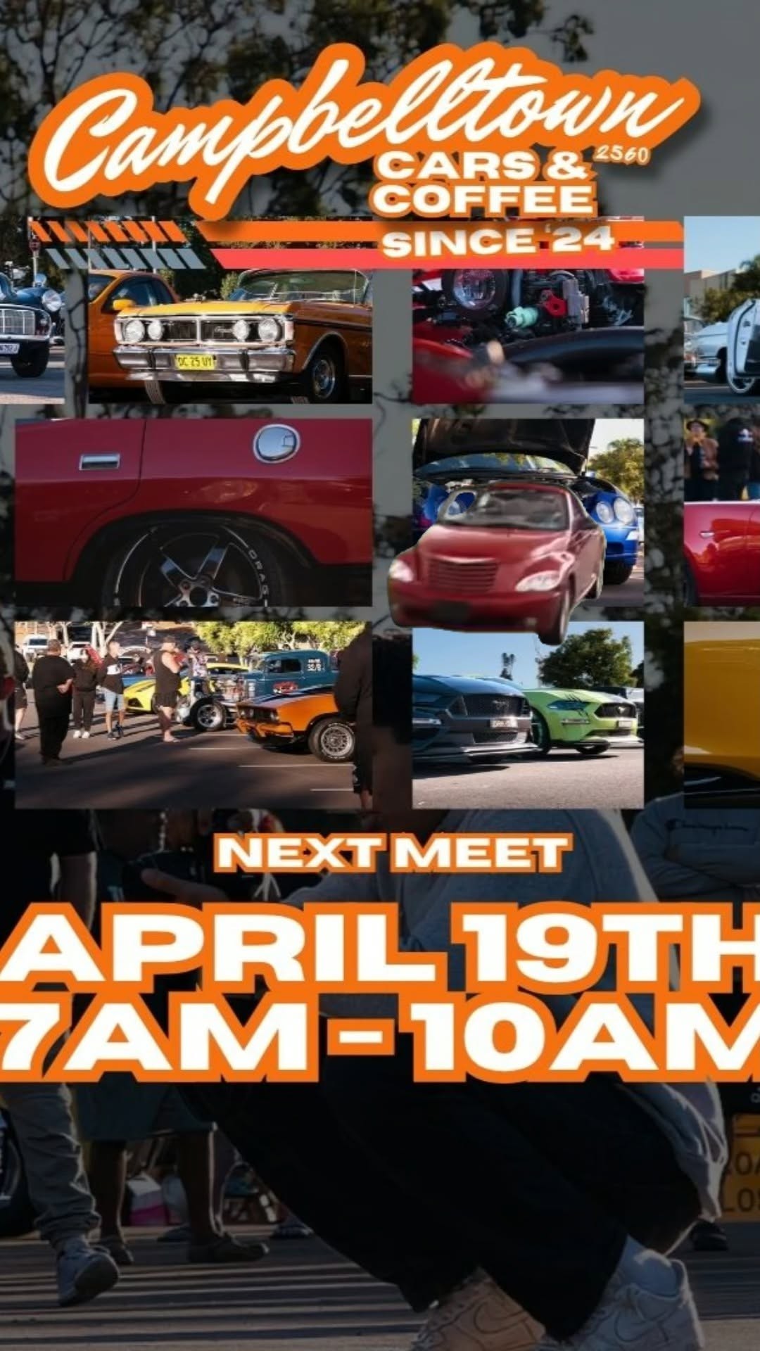 Campbelltown Cars & Coffee — Euro/JDM car meet in Sydney, NSW on Sunday 19 April 2026
