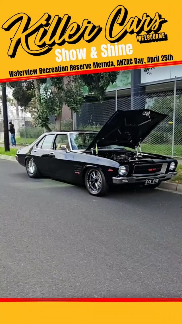 Killer Cars Show & Shine — Muscle/Classic car meet in Melbourne, VIC on Saturday 25 April 2026