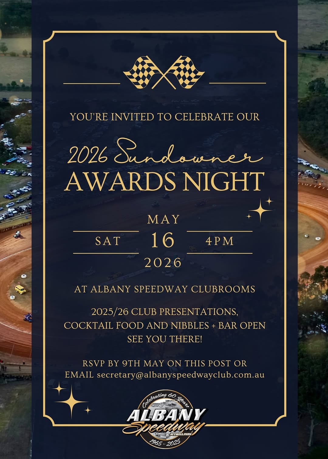 2026 Sundowner Awards Night — Muscle car meet in Perth, WA on Saturday 16 May 2026