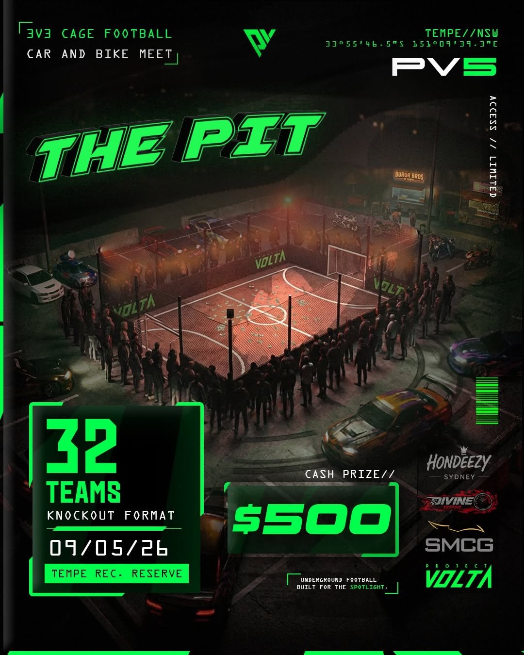 THE PIT — Euro/JDM car meet in Sydney, NSW on Saturday 9 May 2026