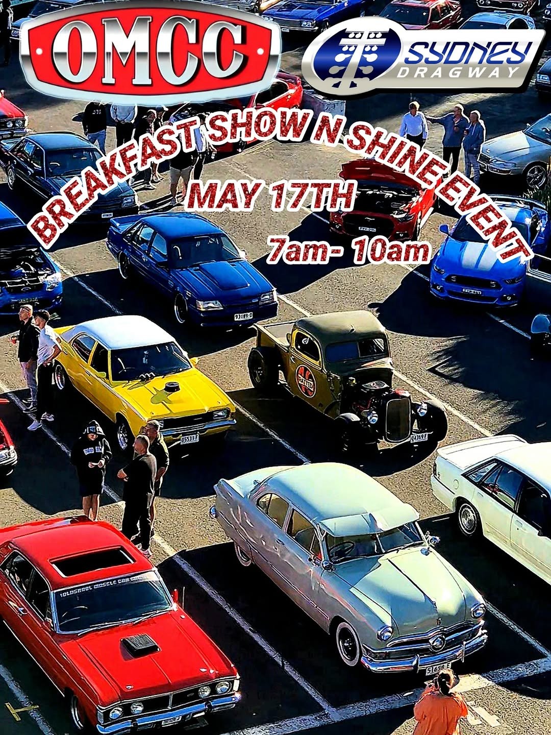 OMCC Breakfast Show n Shine flyer — NSW