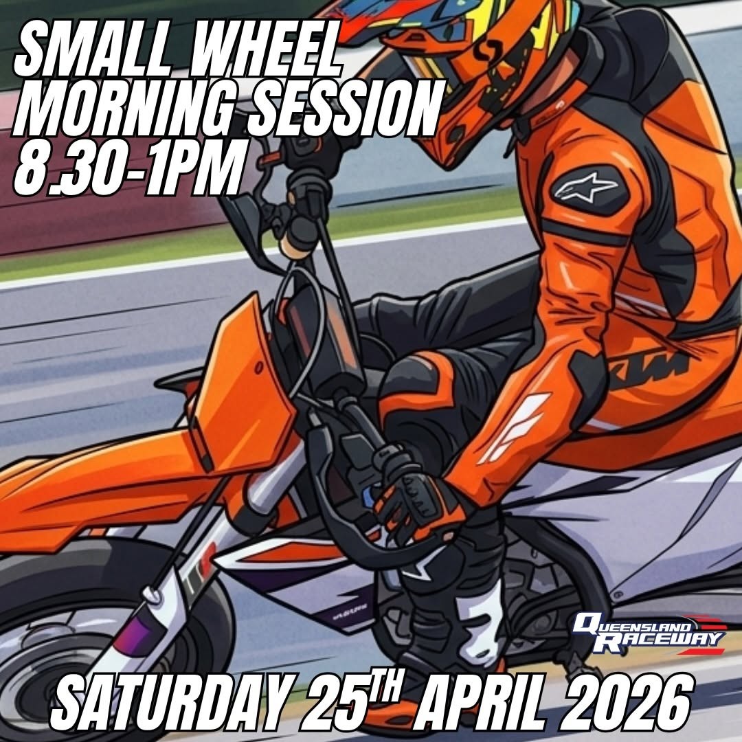 Small Wheel Morning Session — JDM track day in Brisbane, QLD on Saturday 25 April 2026