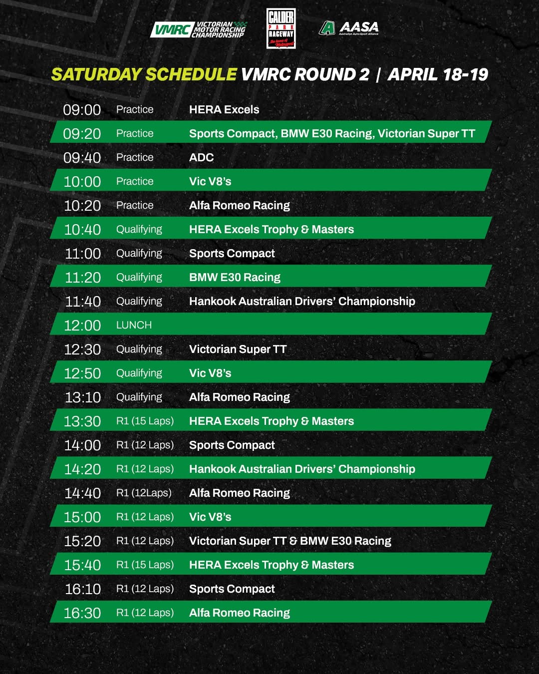 VMRC Round 2 — Euro/JDM spectator event in Melbourne, VIC on Saturday 18 April 2026