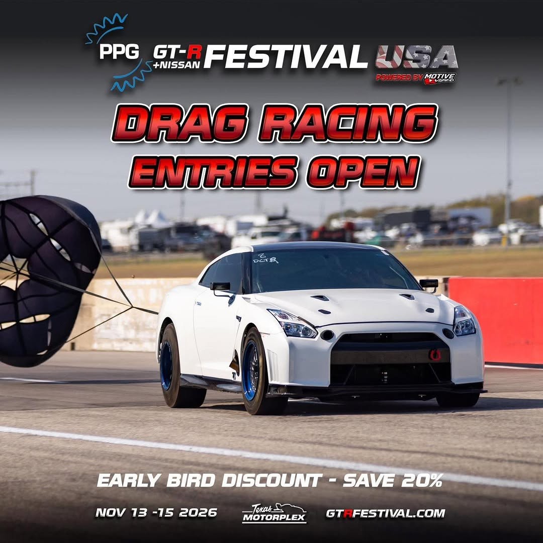 GT-R Festival USA — JDM spectator event in International on Friday 13 November 2026
