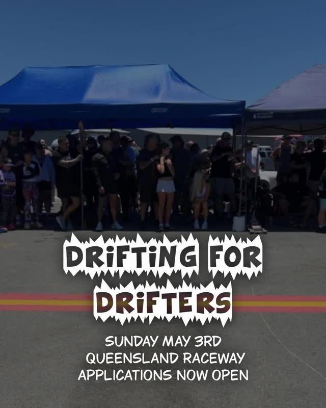 Drifting for Drifters — JDM track day in Brisbane, QLD on Sunday 3 May 2026