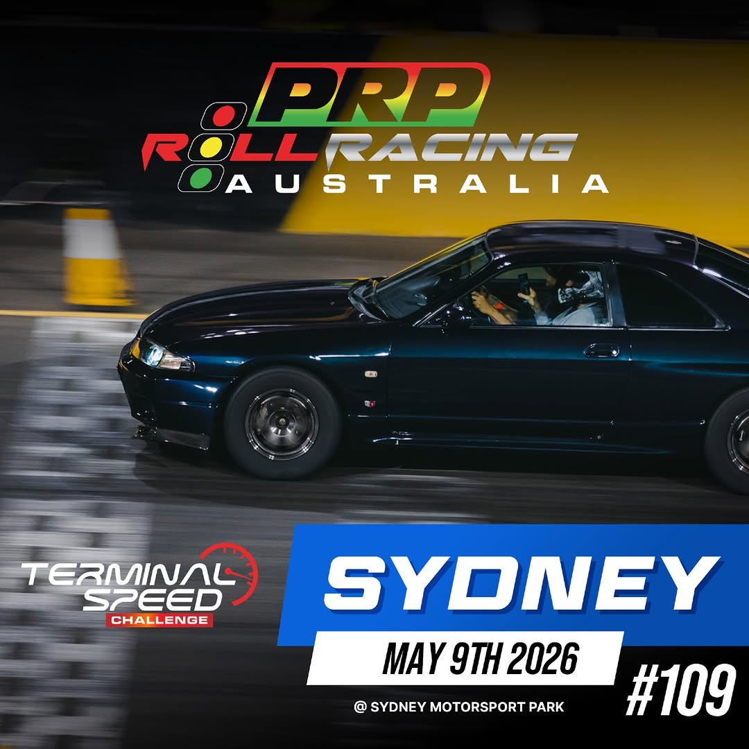 Roll Racing 109 — JDM/Muscle track day in Sydney, NSW on Saturday 9 May 2026
