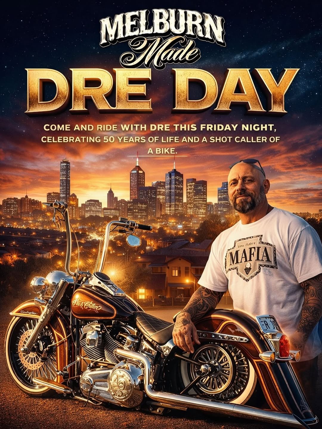 Melburn Made Dre Day — Stance car meet in Melbourne, VIC on Friday 17 April 2026