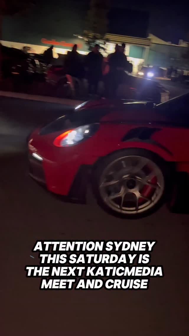 KATICMEDIA SMALL CRUISE — car meet in Sydney, NSW on Saturday 18 April 2026